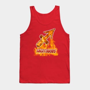 Sagittarius Zodiac sign Tank Top